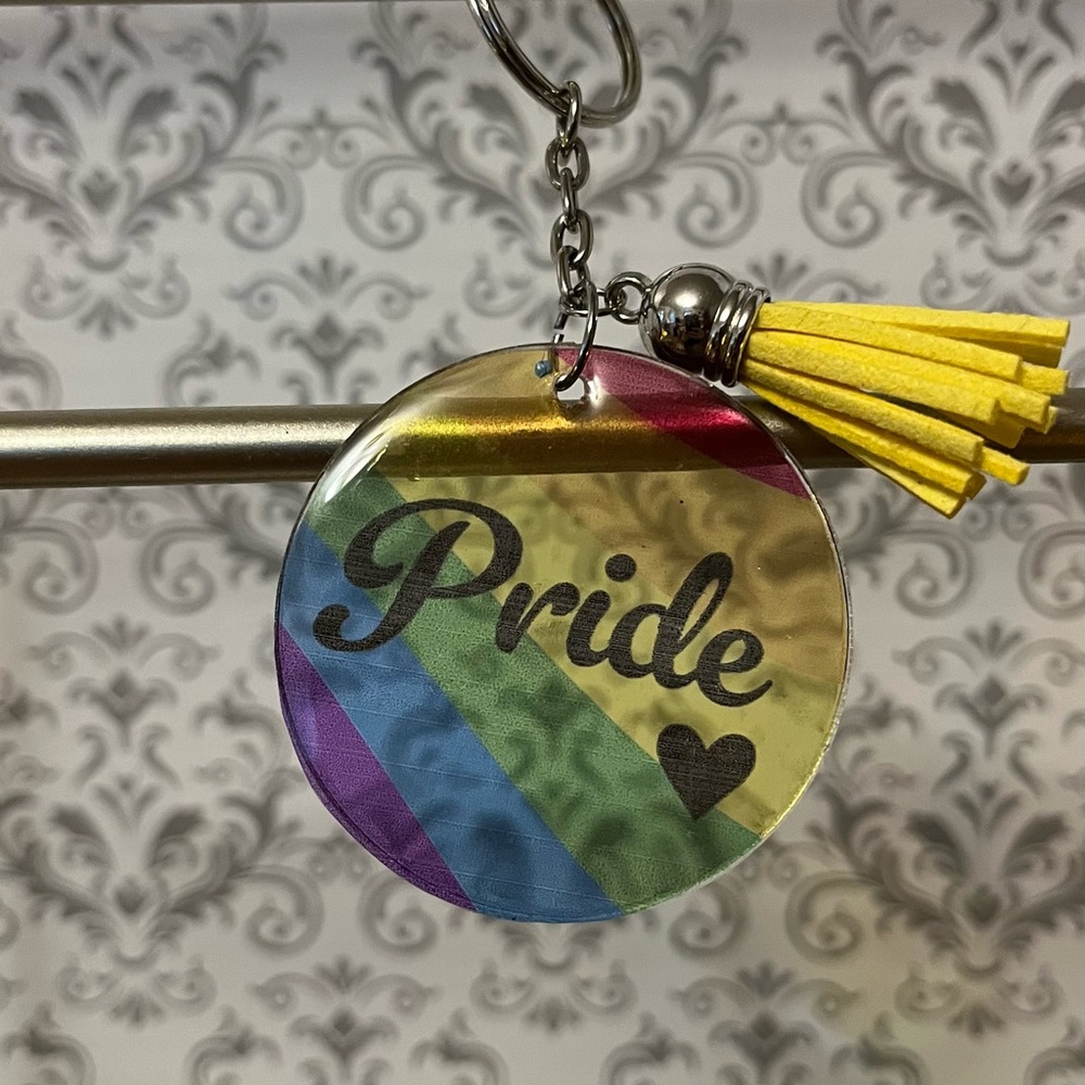 Pride key chain